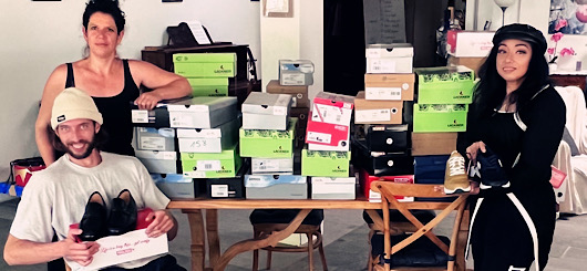 Schuhe für einen guten Zweck Schuhe für einen guten Zweck