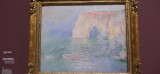 Die Manneporte. Lichtreflexe auf dem Wasser, Monet, 1885