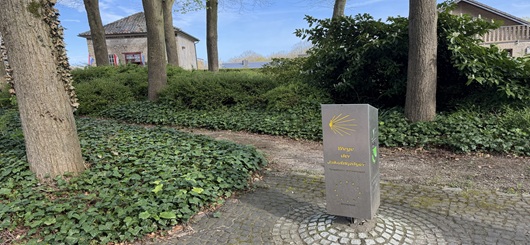 Jakobussteele am Drususbrunnen in Emmerich Elten