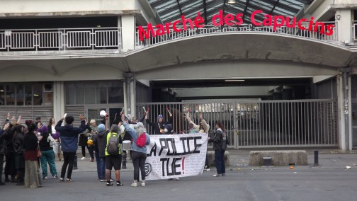 Bordeaux 25 mars 2025  "contre les violences policières"